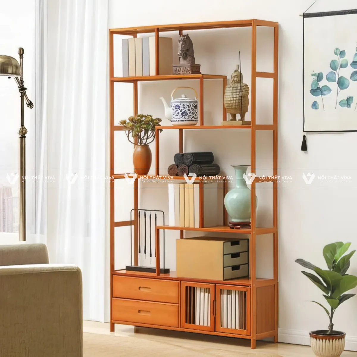 Kệ Sách Gỗ Tự Nhiên Kệ Sách Gỗ Tự Nhiên