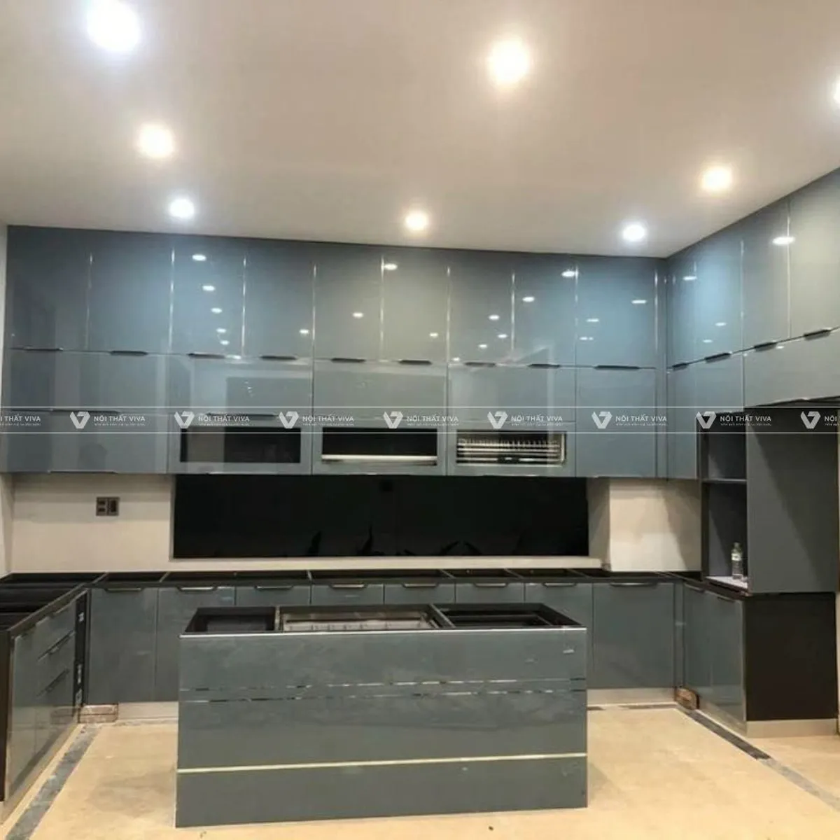 Tủ bếp gỗ công nghiệp Melamine là gì? Ưu điểm, cấu tạo và báo giá chi tiết Tủ bếp gỗ công nghiệp Melamine là gì? Ưu điểm, cấu tạo và báo giá chi tiết