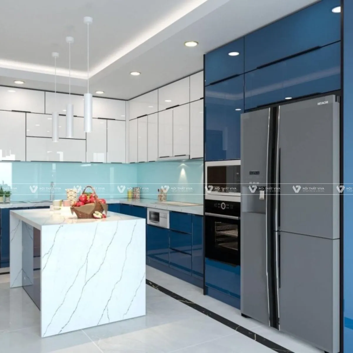 Tủ bếp gỗ công nghiệp Melamine là gì? Ưu điểm, cấu tạo và báo giá chi tiết Tủ bếp gỗ công nghiệp Melamine là gì? Ưu điểm, cấu tạo và báo giá chi tiết