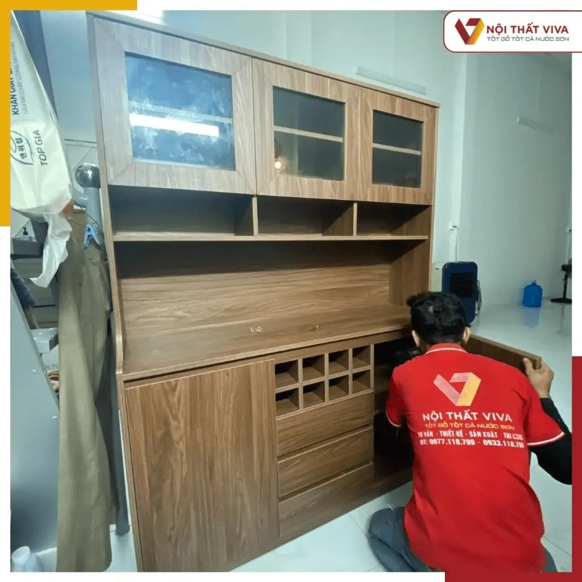 Tủ Chén Gỗ Tủ Chén Gỗ