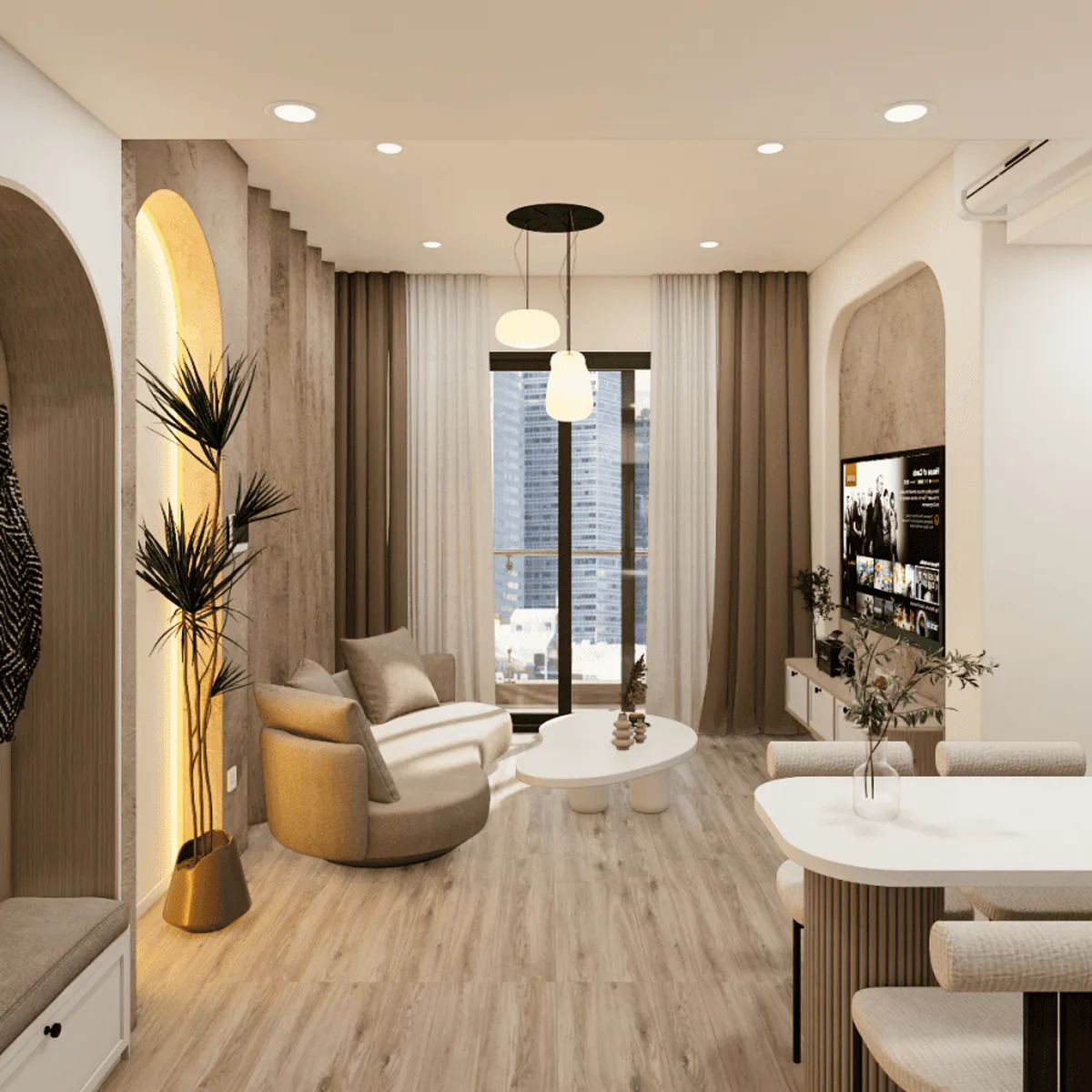 Báo giá gói thiết kế nội thất chung cư hiện đại, chi tiết nhất 2025 Báo giá gói thiết kế nội thất chung cư hiện đại, chi tiết nhất 2025