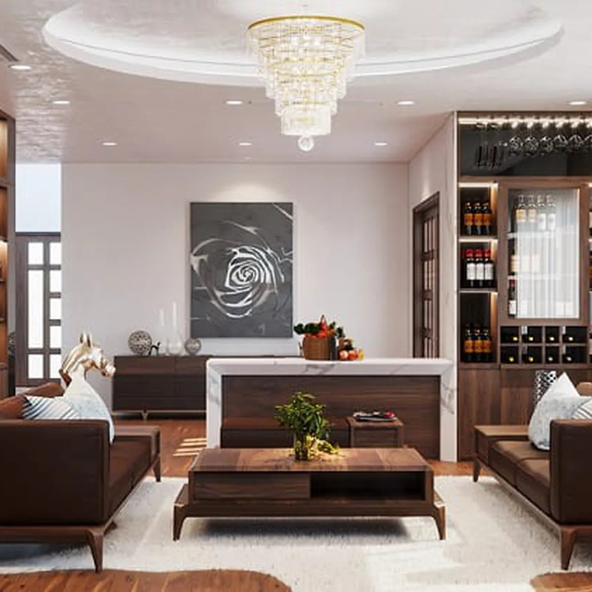 Bí quyết giúp bạn “tậu ngay” tủ âm tường trang trí phòng khách tốt nhất cho không gian nhà nhỏ Bí quyết giúp bạn “tậu ngay” tủ âm tường trang trí phòng khách tốt nhất cho không gian nhà nhỏ