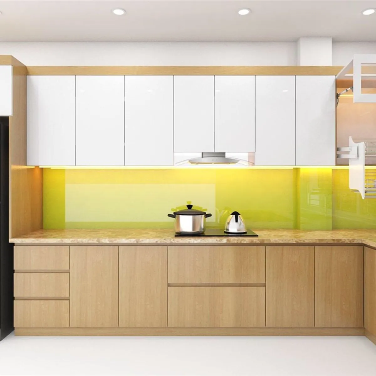 30+ Mẫu tủ bếp gỗ công nghiệp hiện đại, đẹp và ấn tượng nhất 30+ Mẫu tủ bếp gỗ công nghiệp hiện đại, đẹp và ấn tượng nhất