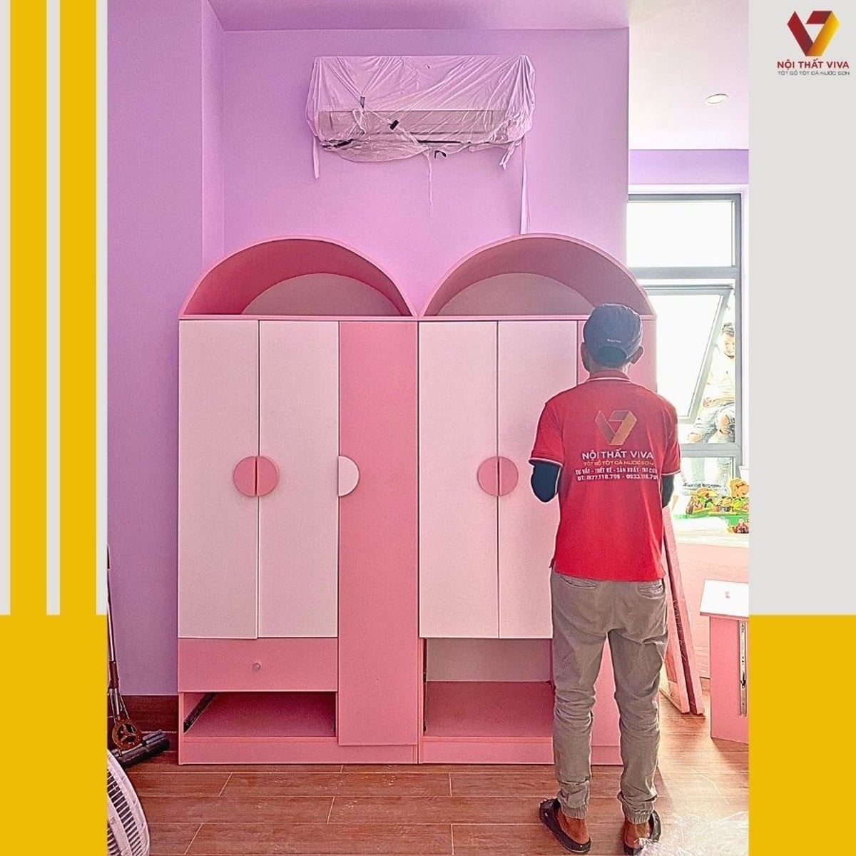 Top 20+ Mẫu Tủ Quần Áo Cho Bé Gái Màu Hồng Đẹp Siêu Dễ Thương 02/2026