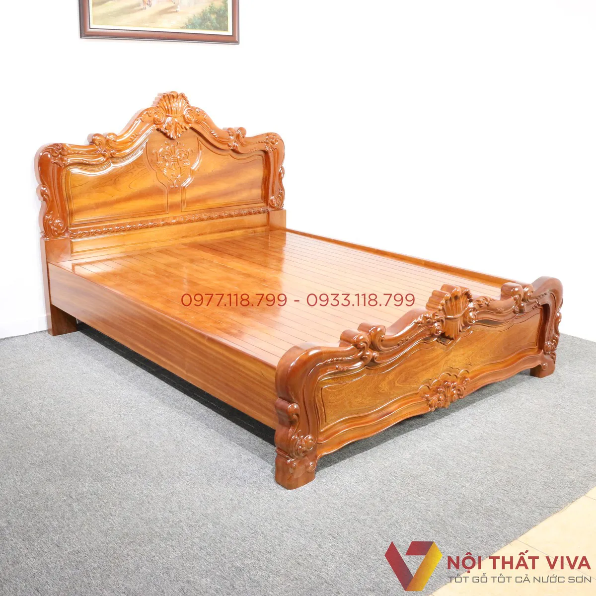 Giường Ngủ Gỗ Tự Nhiên Giường Ngủ Gỗ Tự Nhiên