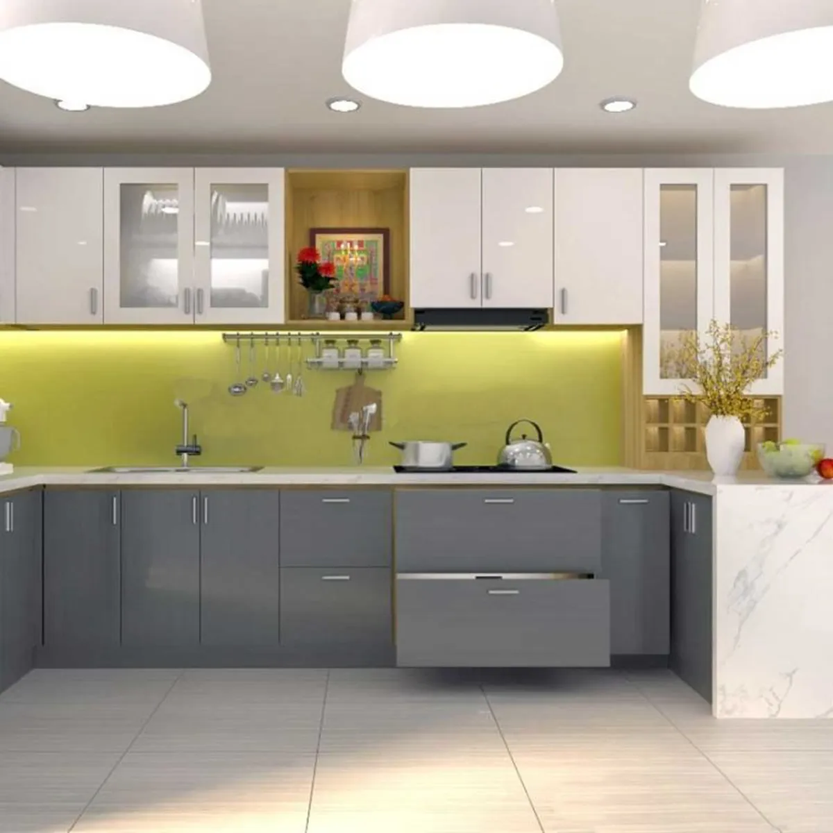 30+ Mẫu tủ bếp gỗ công nghiệp hiện đại, đẹp và ấn tượng nhất 30+ Mẫu tủ bếp gỗ công nghiệp hiện đại, đẹp và ấn tượng nhất