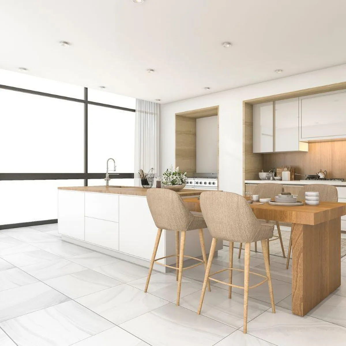 30+ Mẫu tủ bếp gỗ công nghiệp hiện đại, đẹp và ấn tượng nhất 30+ Mẫu tủ bếp gỗ công nghiệp hiện đại, đẹp và ấn tượng nhất
