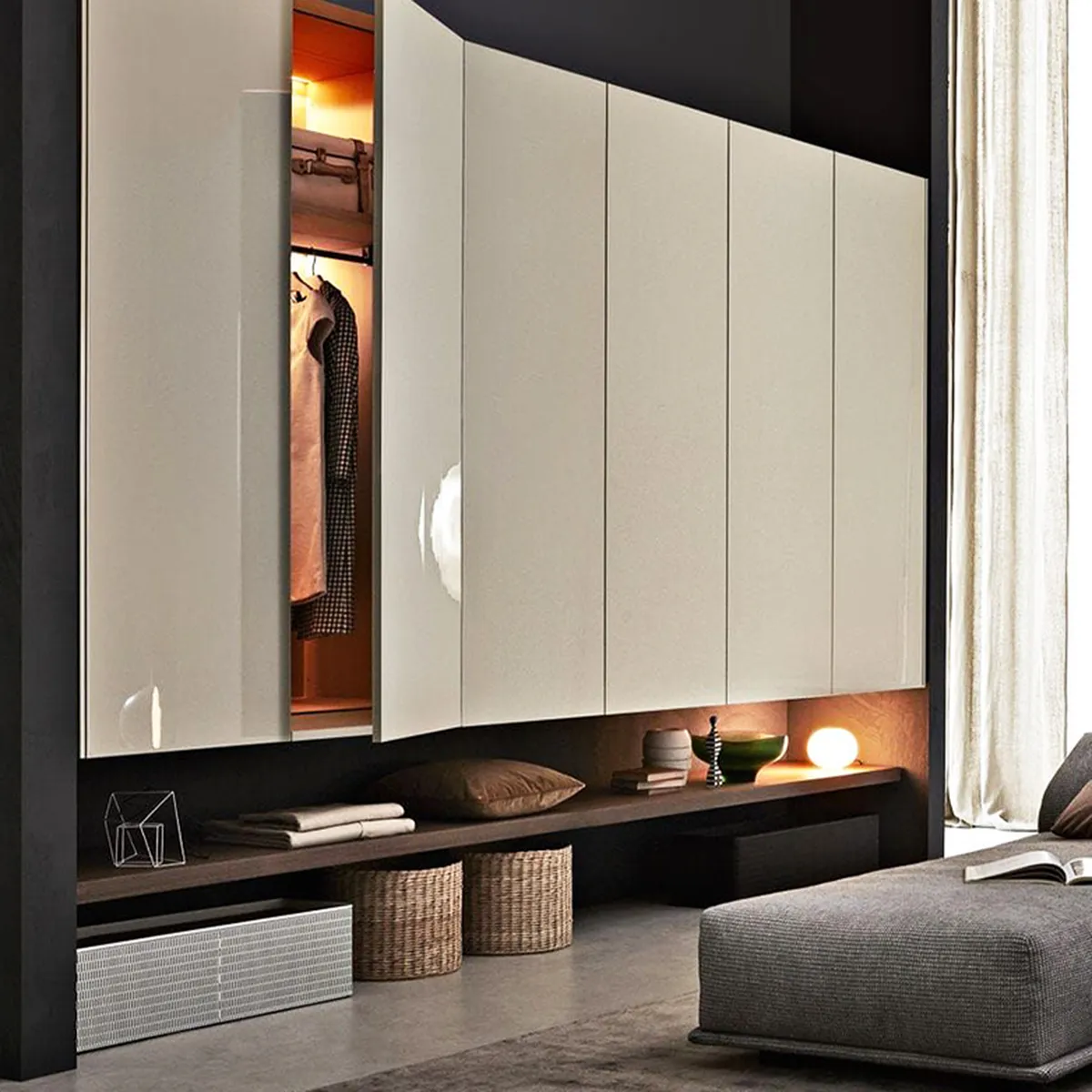 4 mẫu tủ quần áo gỗ công nghiệp đẹp cho chung cư, nhà phố hiện nay 4 mẫu tủ quần áo gỗ công nghiệp đẹp cho chung cư, nhà phố hiện nay