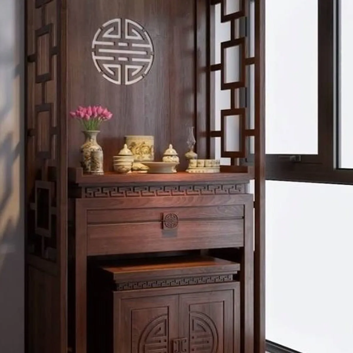 4 Mẹo Mua Bàn Thờ Gỗ Giá Rẻ Tiết Kiệm Tiền, Chất Lượng, Phong Thủy Tốt 4 Mẹo Mua Bàn Thờ Gỗ Giá Rẻ Tiết Kiệm Tiền, Chất Lượng, Phong Thủy Tốt