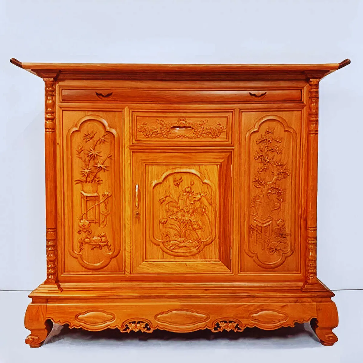 5 Mẫu Tủ Bàn Thờ Đẹp Sang Trọng, Cao Cấp, Đa Dạng Phong Cách Bài Trí 5 Mẫu Tủ Bàn Thờ Đẹp Sang Trọng, Cao Cấp, Đa Dạng Phong Cách Bài Trí