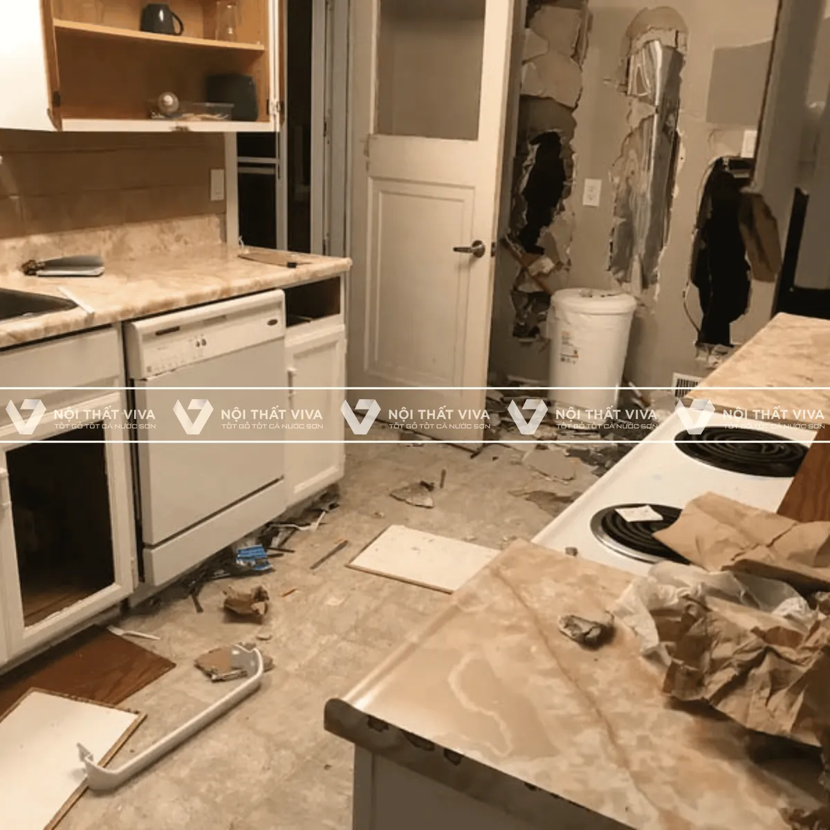 9 cách sửa chữa nhà bếp cũ thành mới đẹp, đơn giản, tiết kiệm chi phí  9 cách sửa chữa nhà bếp cũ thành mới đẹp, đơn giản, tiết kiệm chi phí