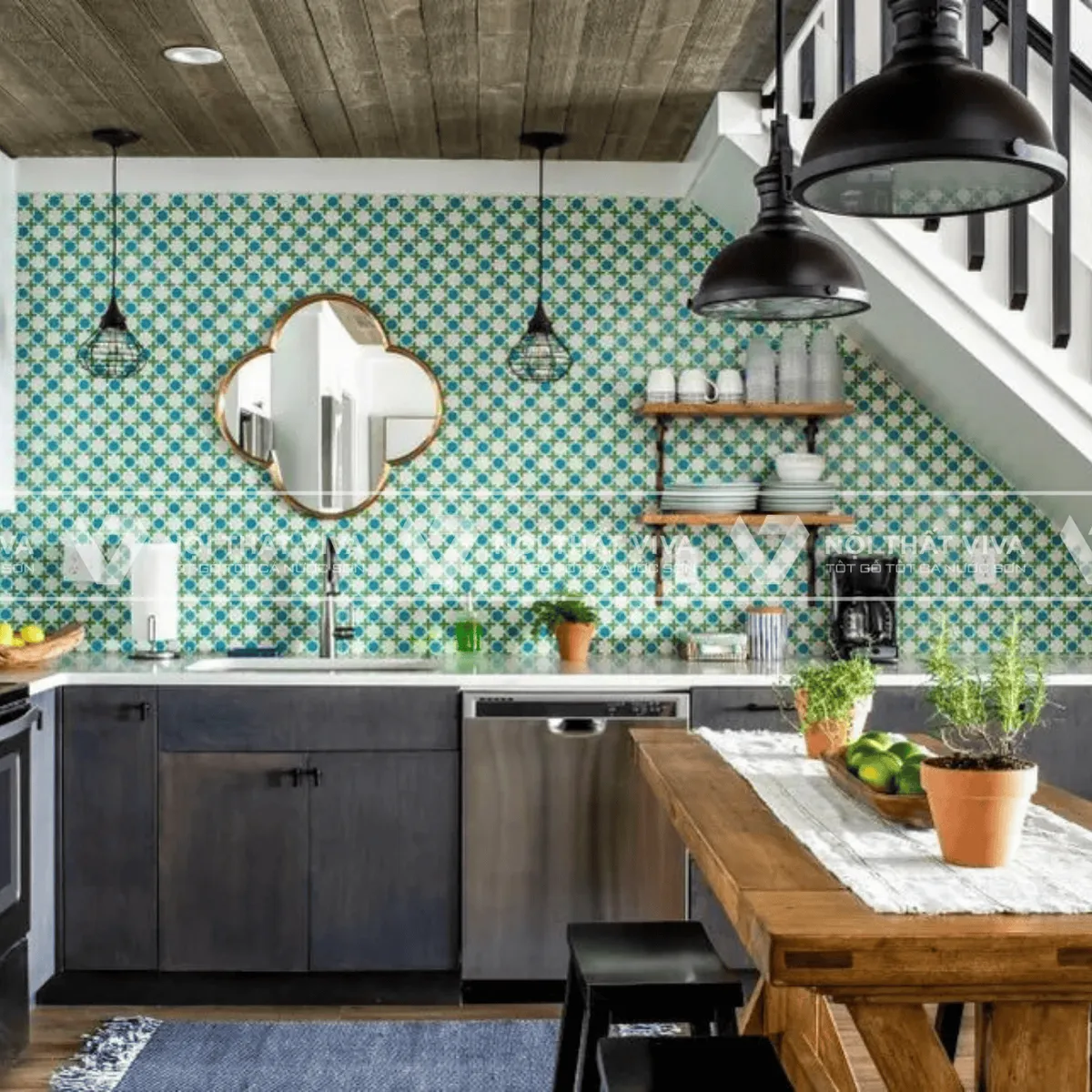 9 cách sửa chữa nhà bếp cũ thành mới đẹp, đơn giản, tiết kiệm chi phí  9 cách sửa chữa nhà bếp cũ thành mới đẹp, đơn giản, tiết kiệm chi phí