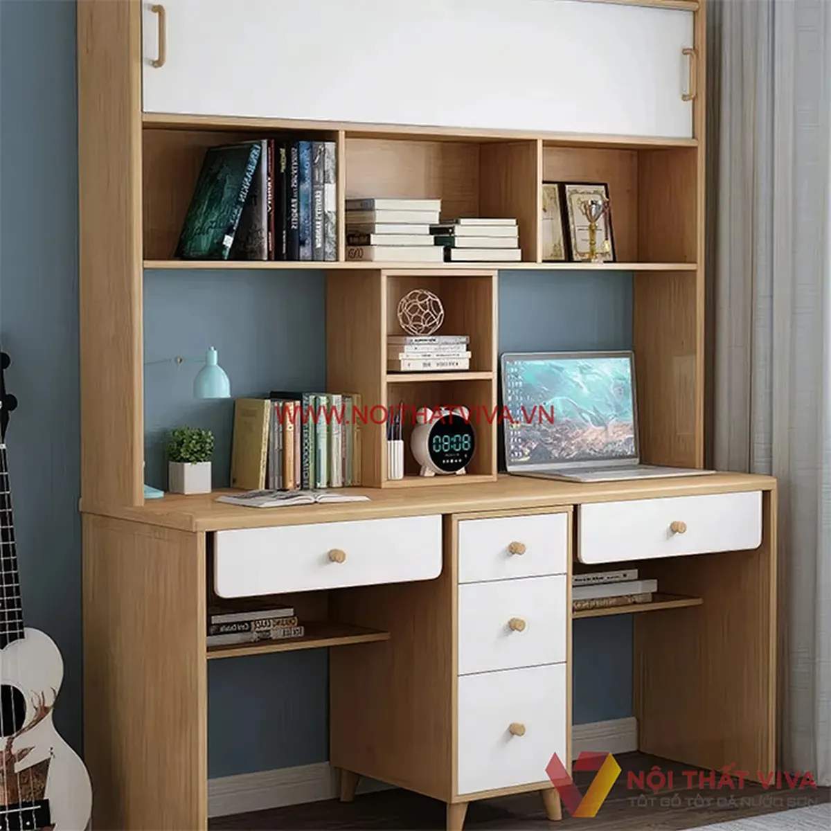 Bàn Học Gỗ Công Nghiệp Bàn Học Gỗ Công Nghiệp