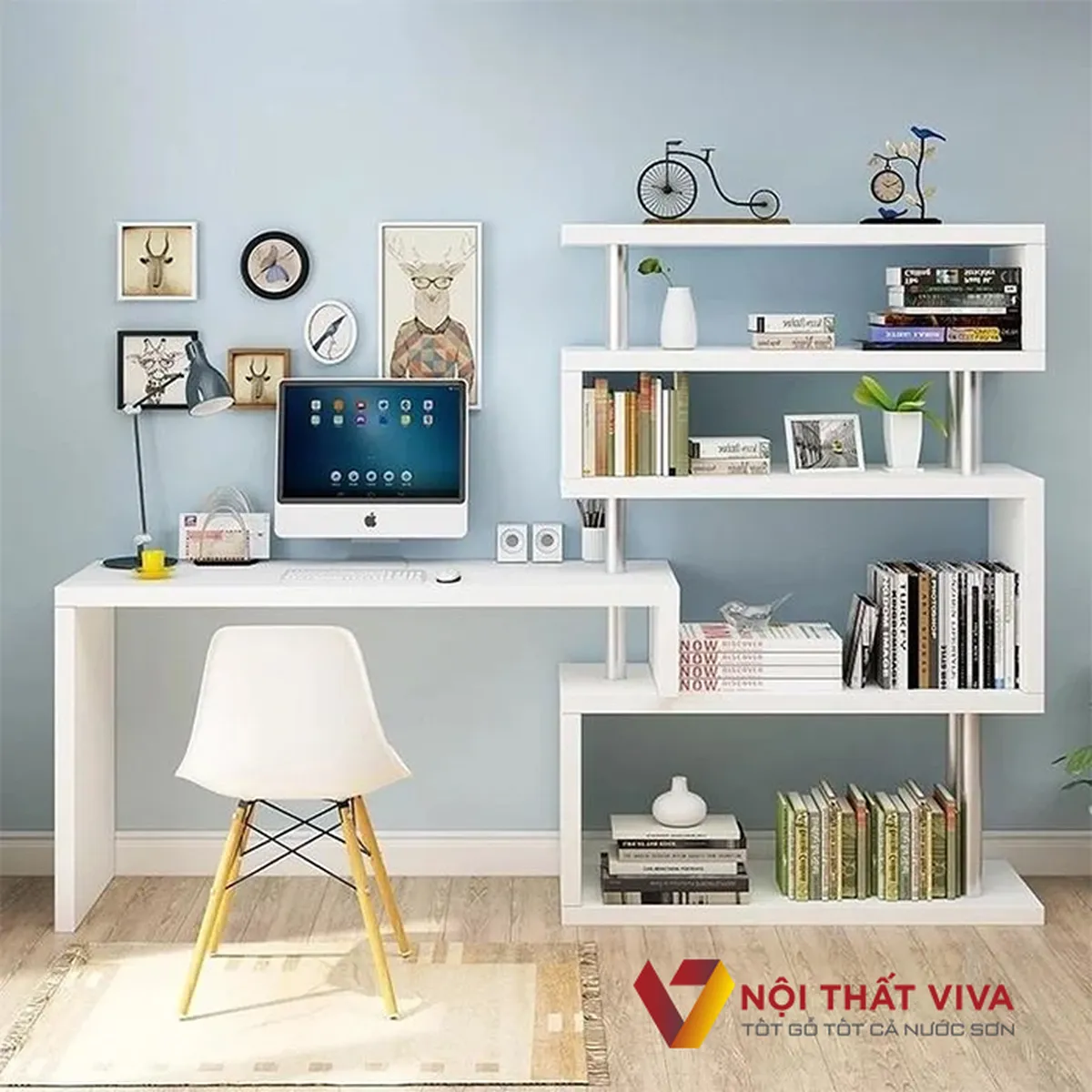 Bàn Học Gỗ Công Nghiệp Bàn Học Gỗ Công Nghiệp