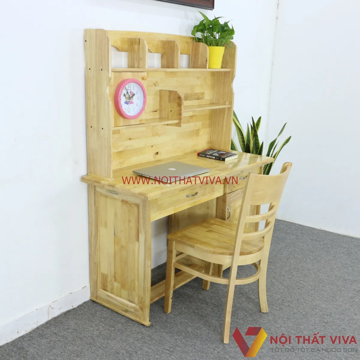 Bàn học gỗ tự nhiên – 3 mẫu cần thiết và mẹo chọn chuẩn theo độ tuổi Bàn học gỗ tự nhiên – 3 mẫu cần thiết và mẹo chọn chuẩn theo độ tuổi