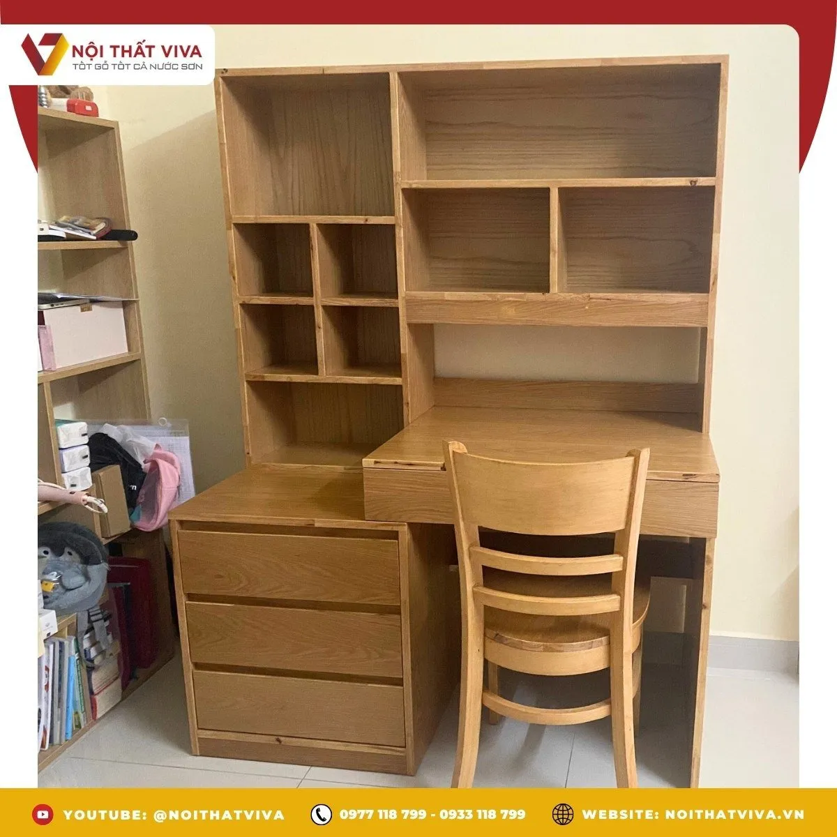 Bàn Học Gỗ Tự Nhiên Bàn Học Gỗ Tự Nhiên