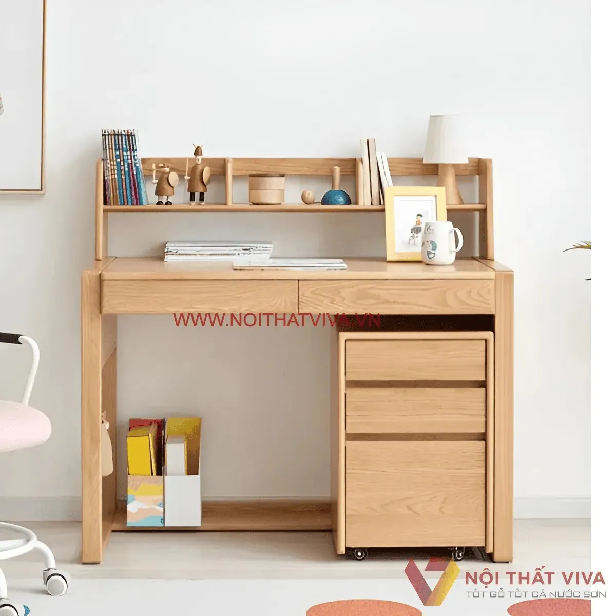 Bàn Học Gỗ Tự Nhiên Bàn Học Gỗ Tự Nhiên