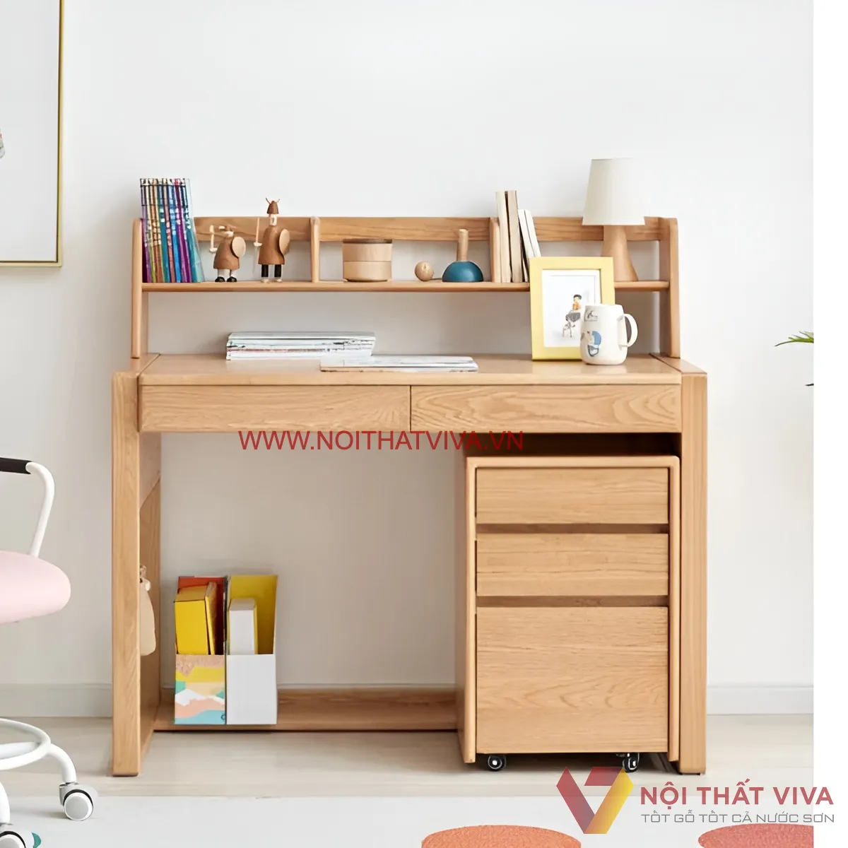 Bàn Học Gỗ Tự Nhiên Bàn Học Gỗ Tự Nhiên