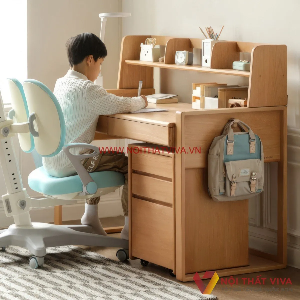 Bàn Học Gỗ Tự Nhiên Bàn Học Gỗ Tự Nhiên