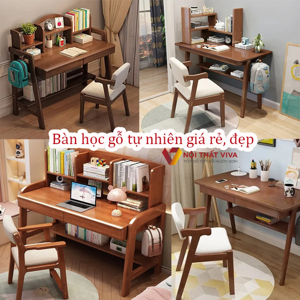Bàn Học Gỗ Tự Nhiên Bàn Học Gỗ Tự Nhiên