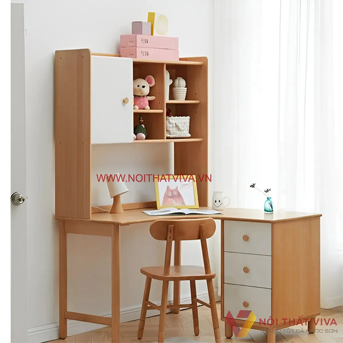 Bàn Học Gỗ Tự Nhiên Bàn Học Gỗ Tự Nhiên