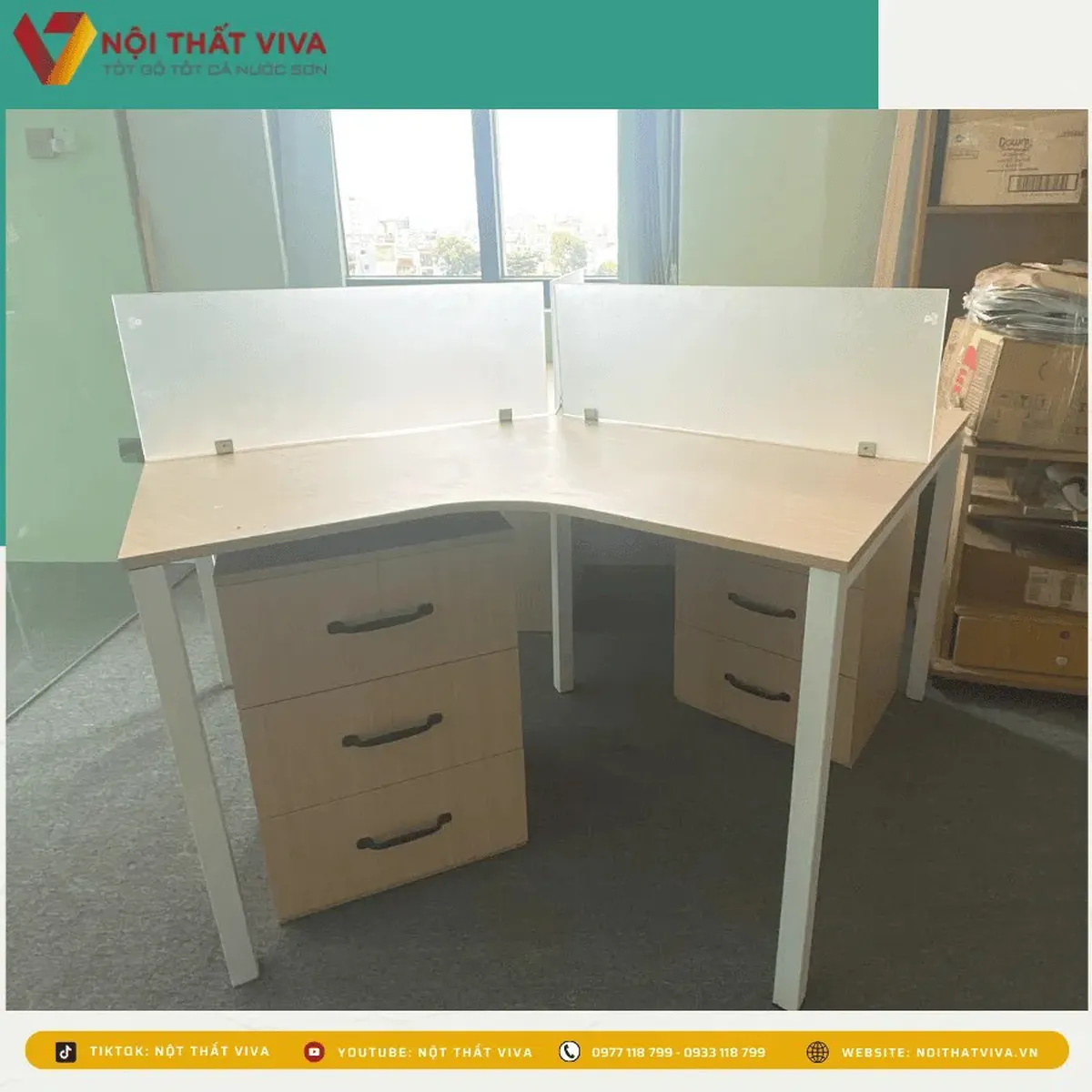 Bàn Làm Việc Gỗ Công Nghiệp Bàn Làm Việc Gỗ Công Nghiệp