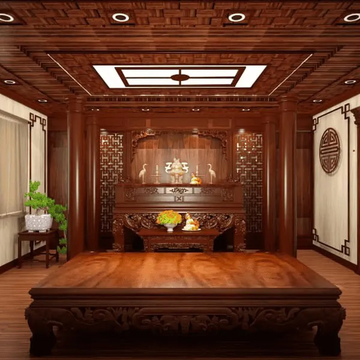 Bàn Thờ Gỗ Bàn Thờ Gỗ