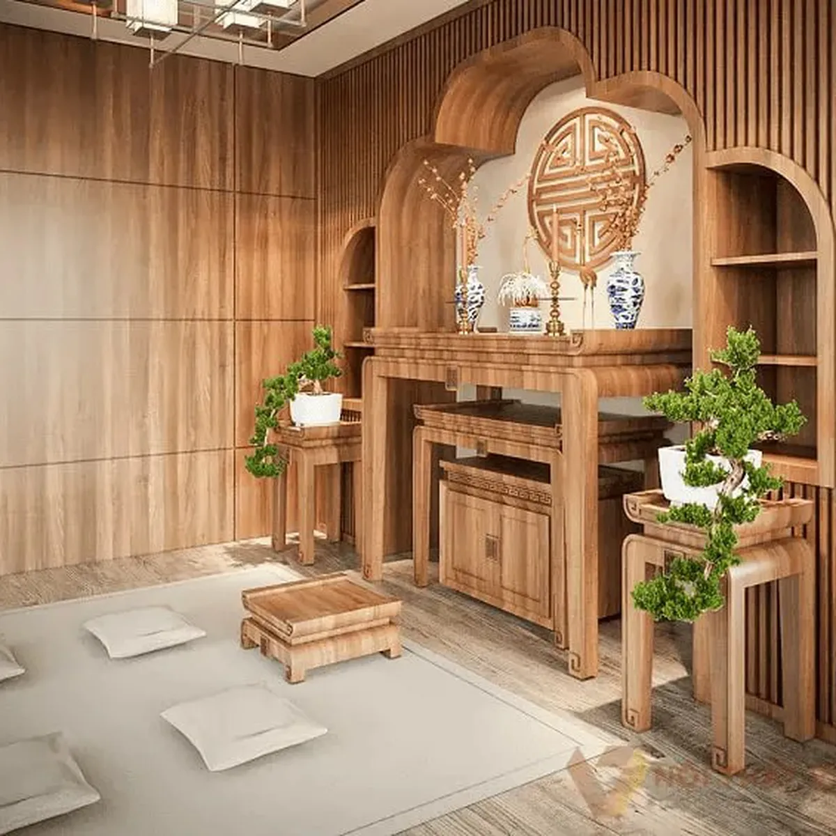 Bàn Thờ Gỗ Bàn Thờ Gỗ