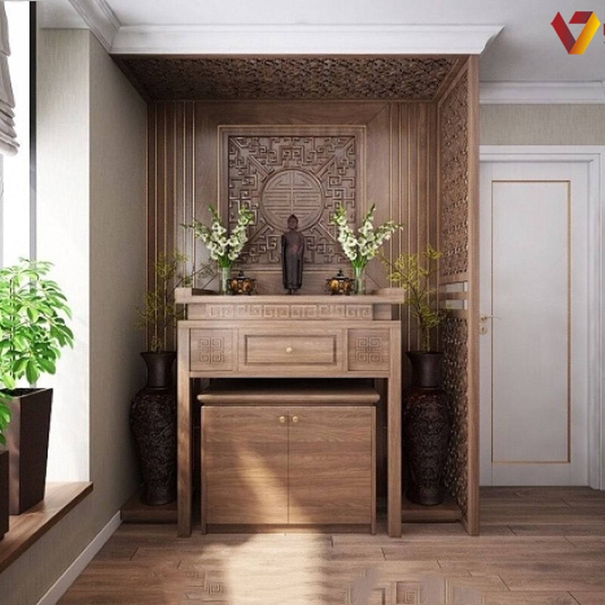 300+ Mẫu Bàn Thờ Gỗ Công Nghiệp Đẹp | Giá Tốt 07/2026, Trả Góp 0%
