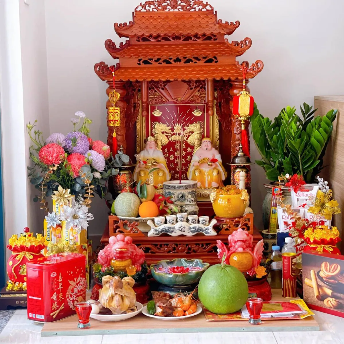 Bàn Thờ Thần Tài - Ông Địa Bàn Thờ Thần Tài - Ông Địa
