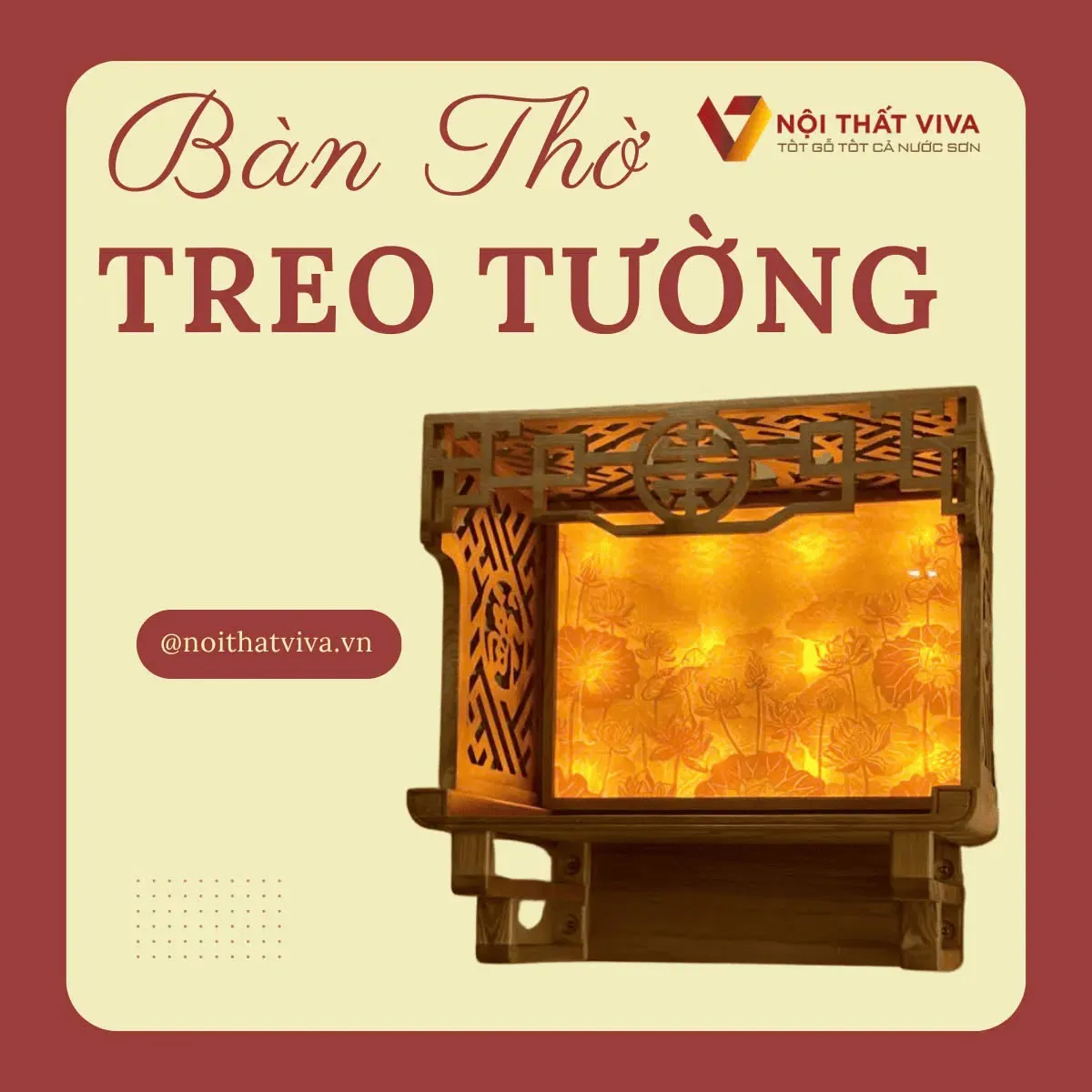 Bàn Thờ Treo Tường Bàn Thờ Treo Tường
