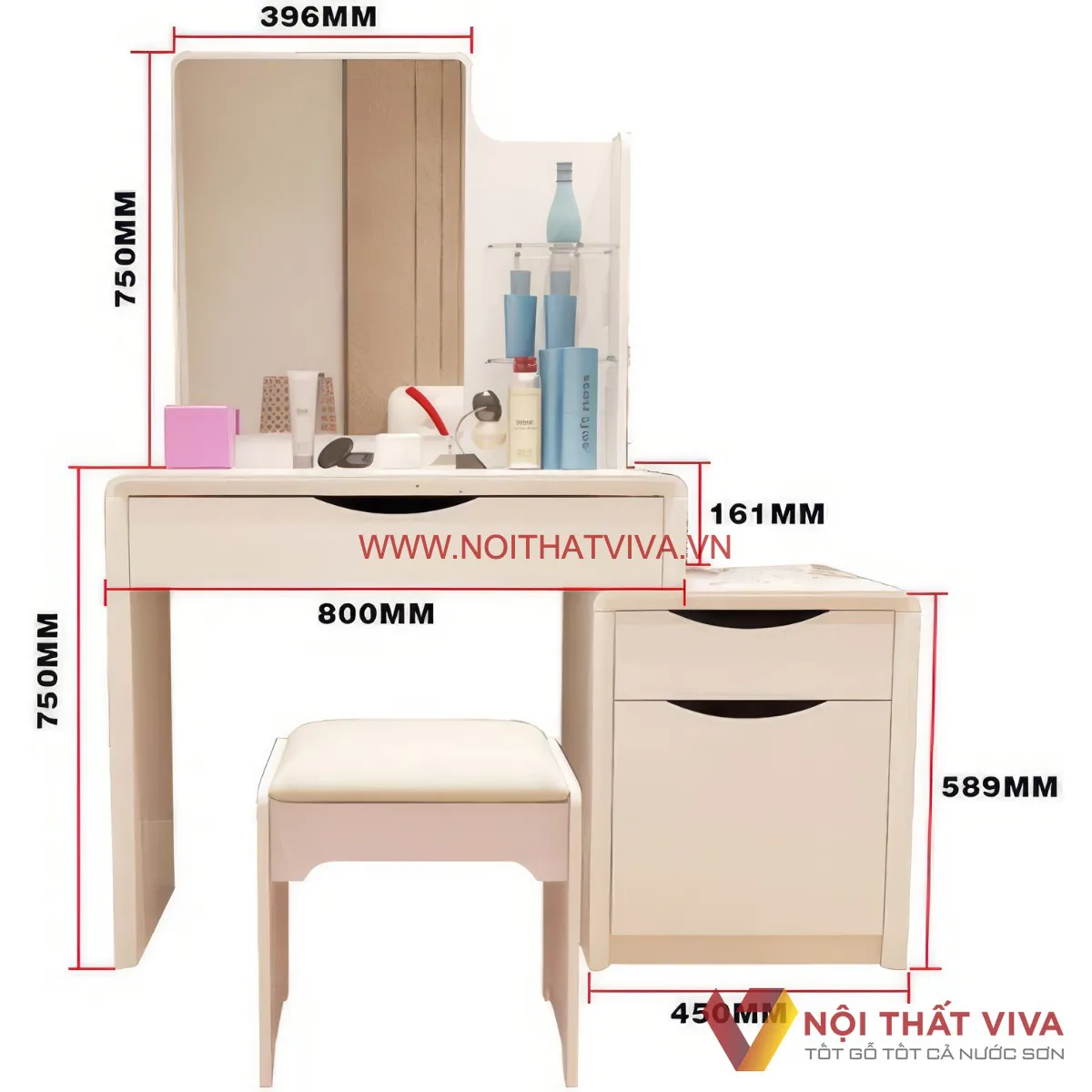 Bàn Trang Điểm Gỗ Công Nghiệp Bàn Trang Điểm Gỗ Công Nghiệp