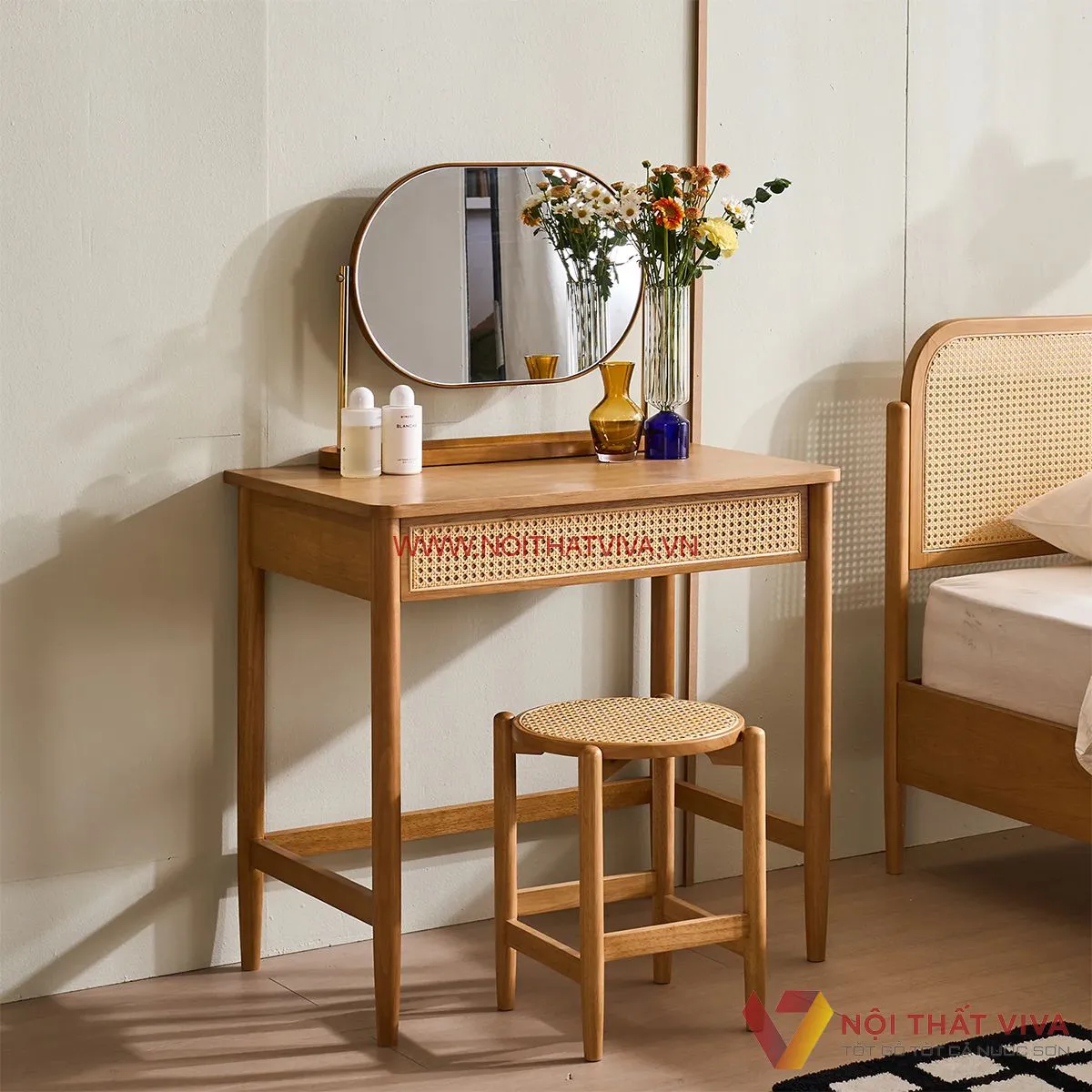 Bàn Trang Điểm Gỗ Tự Nhiên Bàn Trang Điểm Gỗ Tự Nhiên