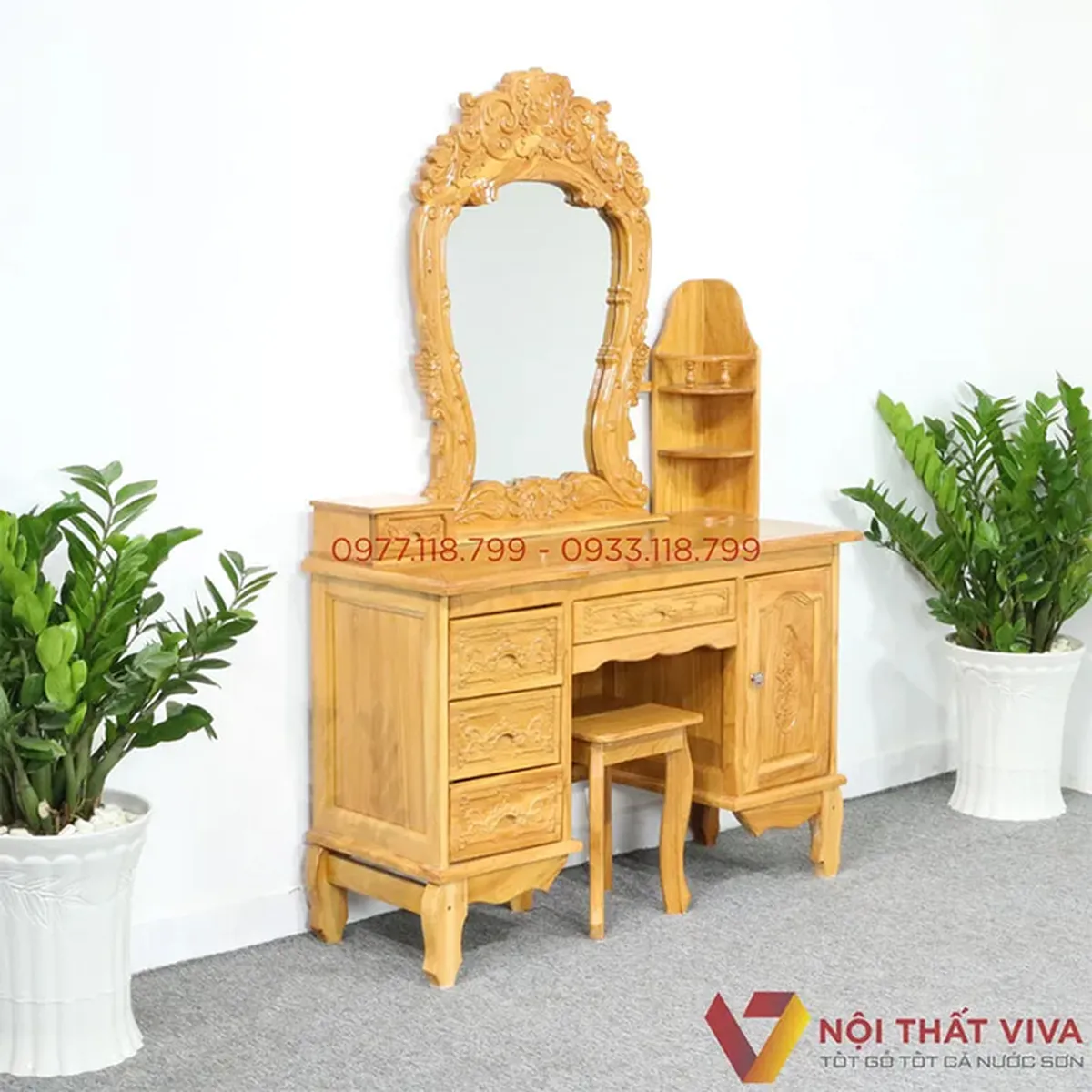 Bàn Trang Điểm Gỗ Tự Nhiên Bàn Trang Điểm Gỗ Tự Nhiên