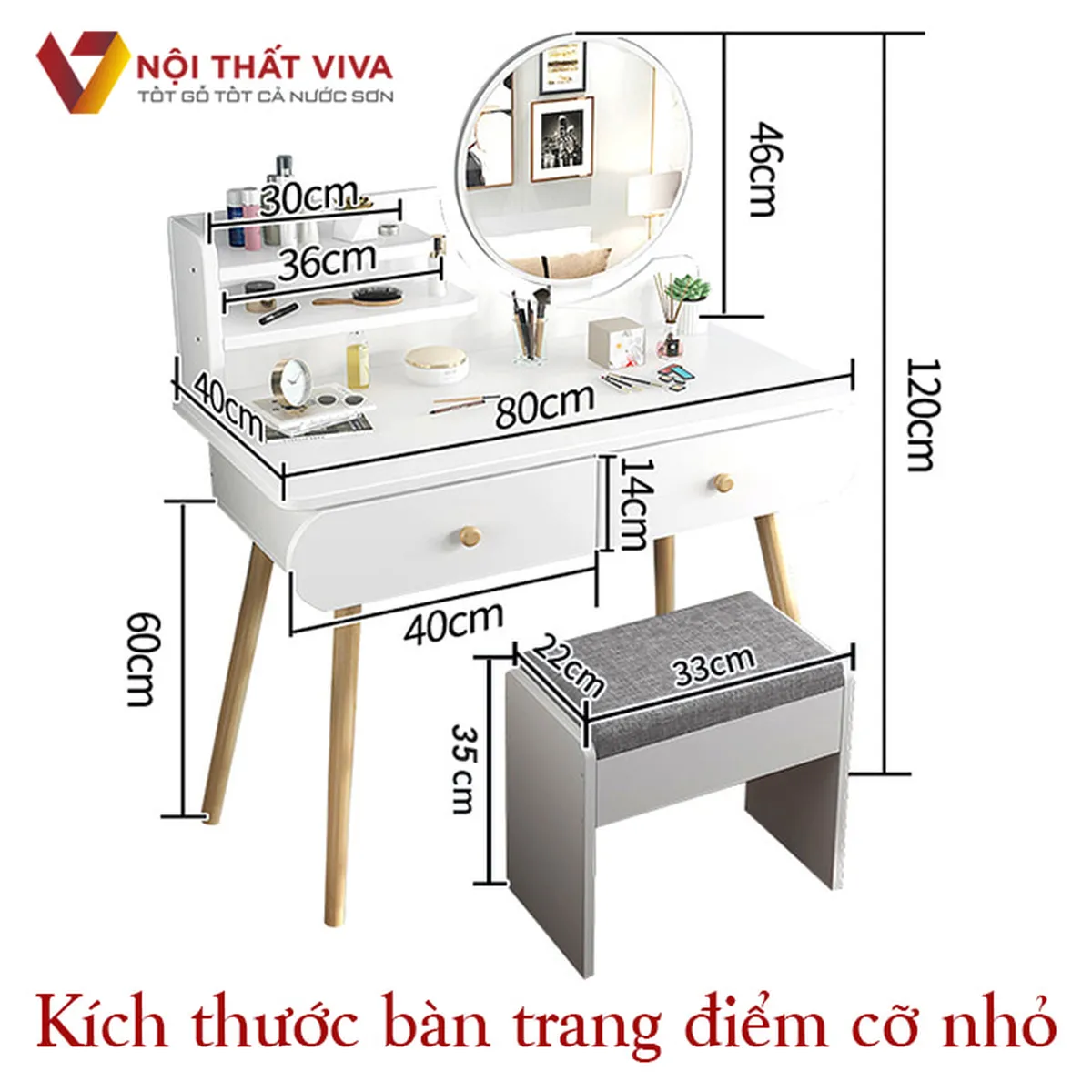 Bàn Trang Điểm Gỗ Tự Nhiên Bàn Trang Điểm Gỗ Tự Nhiên