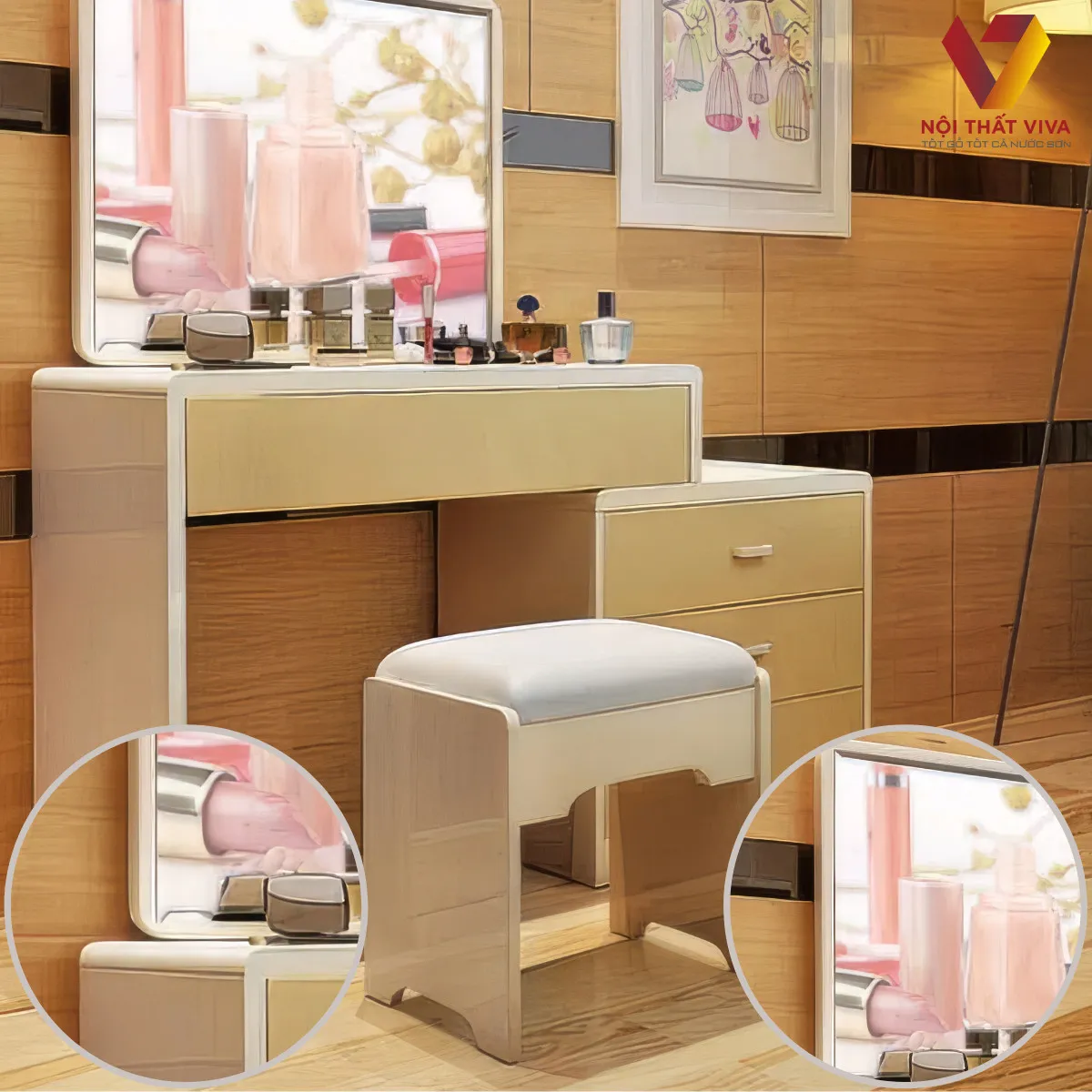 Bàn Trang Điểm Gỗ Công Nghiệp Bàn Trang Điểm Gỗ Công Nghiệp