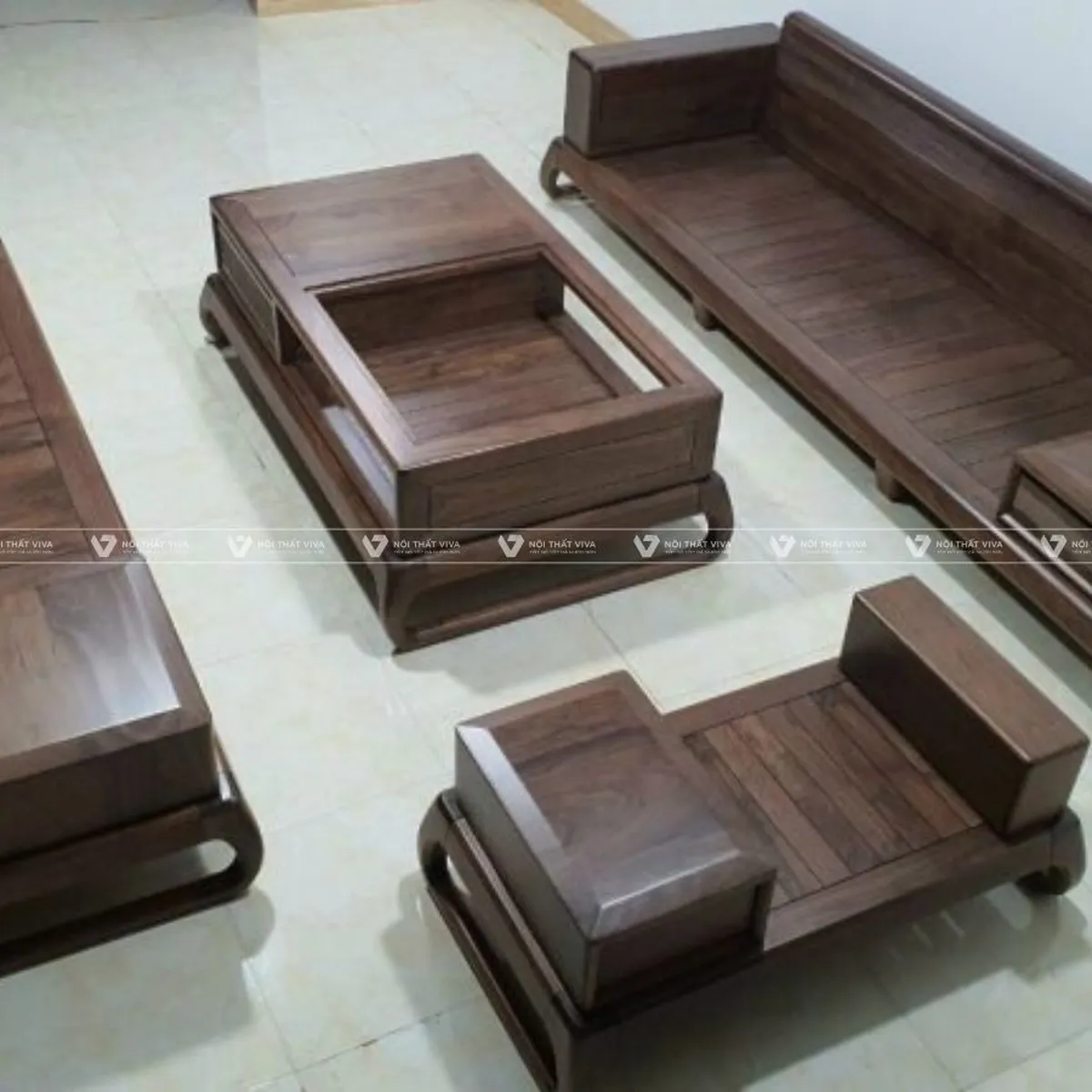 Báo giá 10+ bộ sofa gỗ óc chó hiện đại, cao cấp cho phòng khách Báo giá 10+ bộ sofa gỗ óc chó hiện đại, cao cấp cho phòng khách