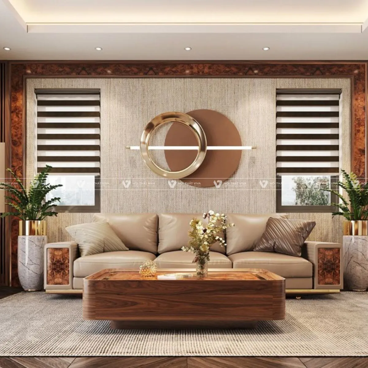 Báo giá 10+ bộ sofa gỗ óc chó hiện đại, cao cấp cho phòng khách Báo giá 10+ bộ sofa gỗ óc chó hiện đại, cao cấp cho phòng khách