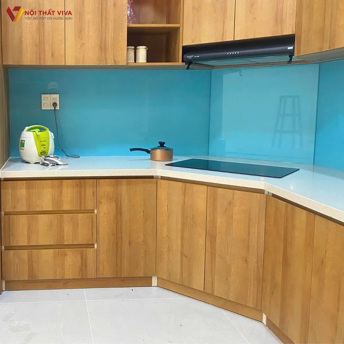 Báo giá tủ bếp gỗ MDF lõi xanh An Cường hiện đại, ưu đãi nhất Báo giá tủ bếp gỗ MDF lõi xanh An Cường hiện đại, ưu đãi nhất