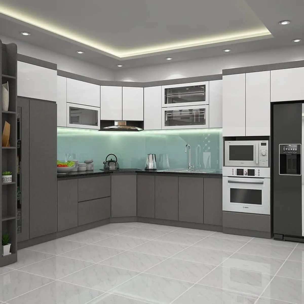 Báo giá tủ bếp gỗ MDF lõi xanh An Cường hiện đại, ưu đãi nhất Báo giá tủ bếp gỗ MDF lõi xanh An Cường hiện đại, ưu đãi nhất