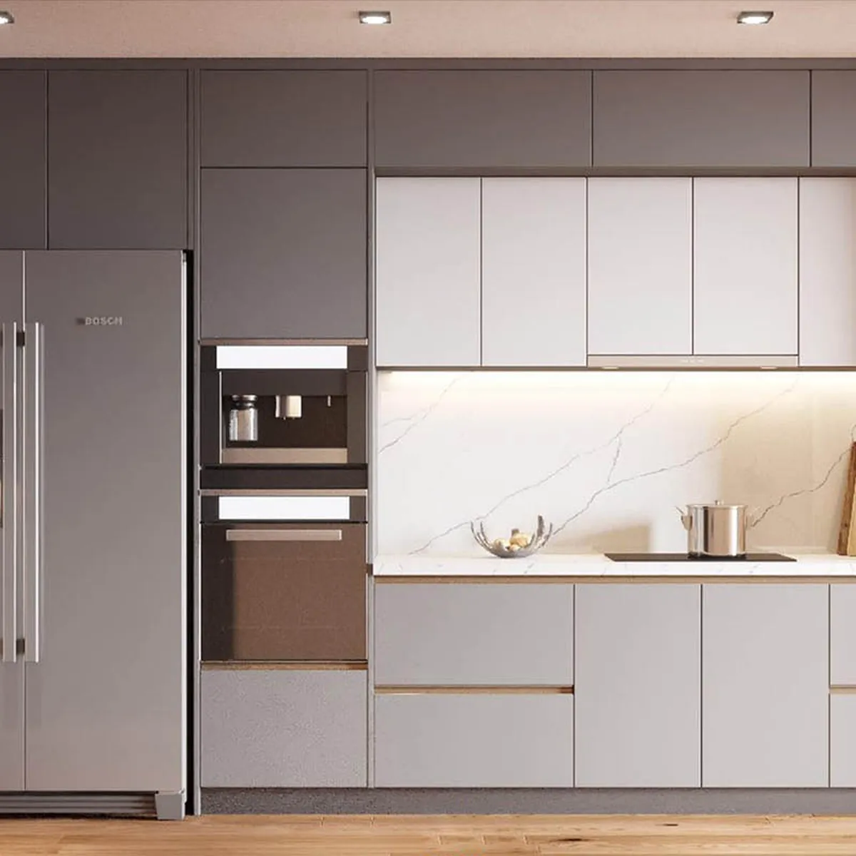 Báo giá tủ bếp gỗ MDF lõi xanh An Cường hiện đại, ưu đãi nhất Báo giá tủ bếp gỗ MDF lõi xanh An Cường hiện đại, ưu đãi nhất