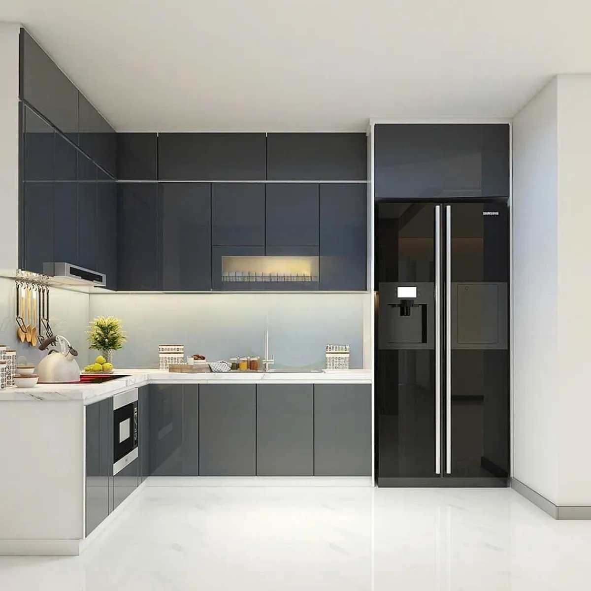 Báo giá tủ bếp gỗ MDF lõi xanh An Cường hiện đại, ưu đãi nhất Báo giá tủ bếp gỗ MDF lõi xanh An Cường hiện đại, ưu đãi nhất