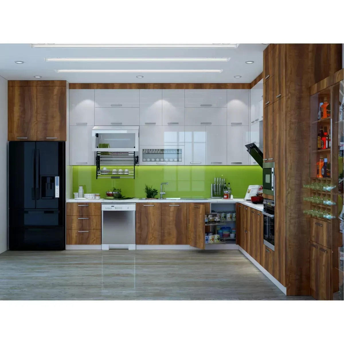 Báo giá tủ bếp gỗ MDF lõi xanh An Cường hiện đại, ưu đãi nhất Báo giá tủ bếp gỗ MDF lõi xanh An Cường hiện đại, ưu đãi nhất