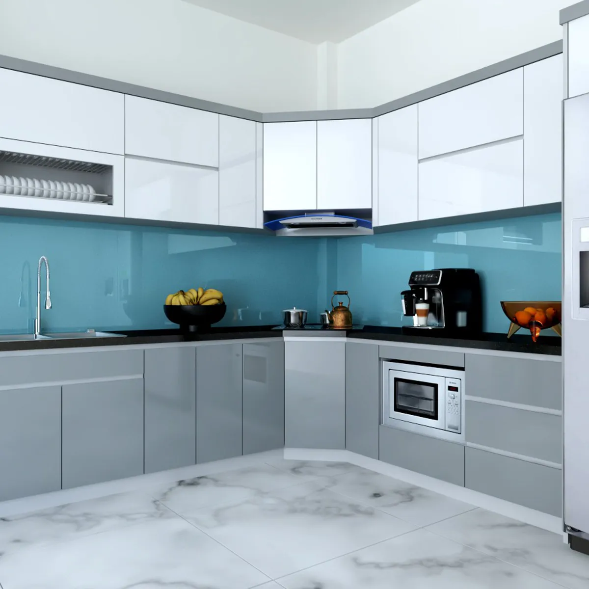 Báo giá tủ bếp gỗ MDF lõi xanh An Cường hiện đại, ưu đãi nhất Báo giá tủ bếp gỗ MDF lõi xanh An Cường hiện đại, ưu đãi nhất