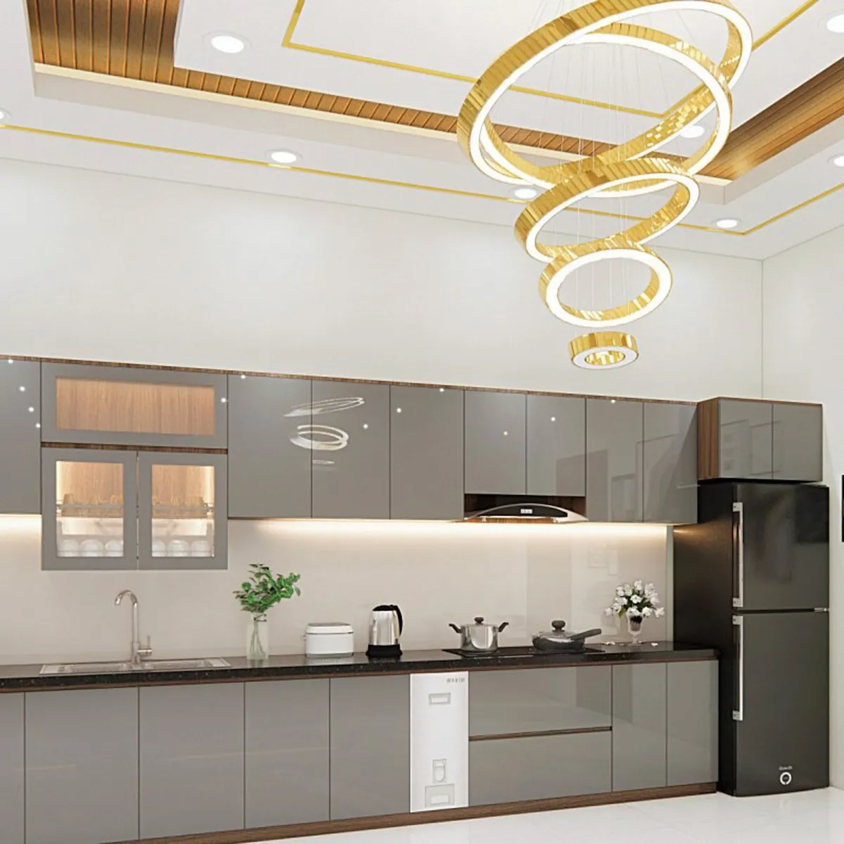 Báo giá tủ bếp gỗ MDF lõi xanh An Cường hiện đại, ưu đãi nhất Báo giá tủ bếp gỗ MDF lõi xanh An Cường hiện đại, ưu đãi nhất