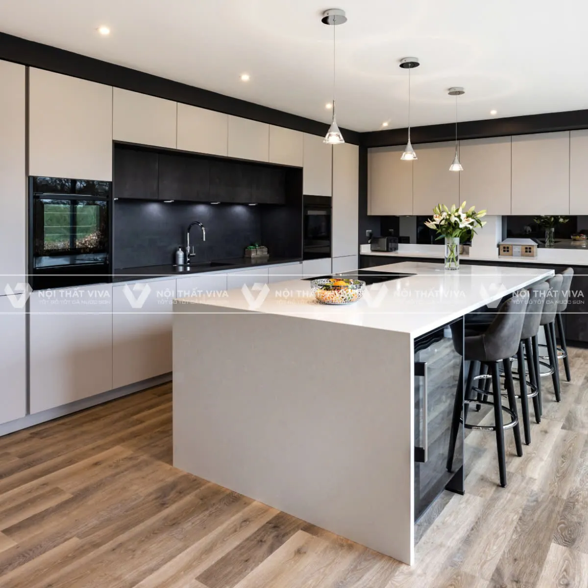 Báo giá tủ bếp gỗ MDF lõi xanh An Cường hiện đại, ưu đãi nhất Báo giá tủ bếp gỗ MDF lõi xanh An Cường hiện đại, ưu đãi nhất