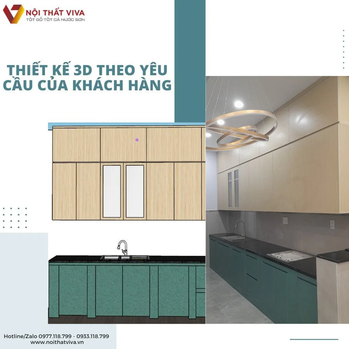 Báo giá tủ bếp gỗ MDF lõi xanh An Cường hiện đại, ưu đãi nhất Báo giá tủ bếp gỗ MDF lõi xanh An Cường hiện đại, ưu đãi nhất