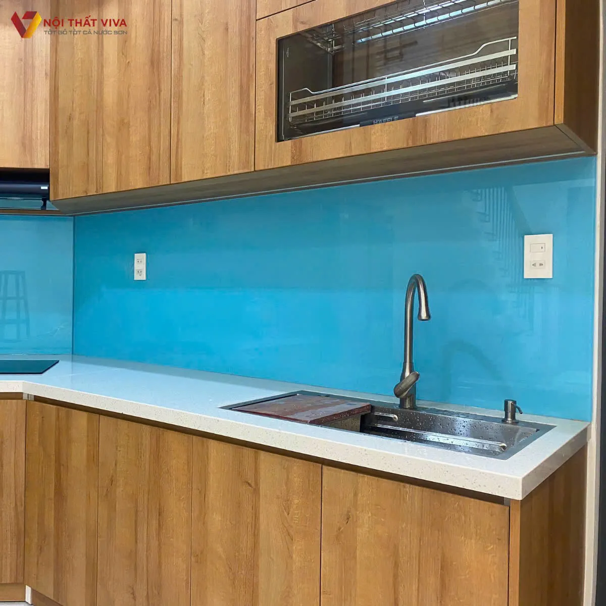 Báo giá tủ bếp gỗ MDF lõi xanh An Cường hiện đại, ưu đãi nhất Báo giá tủ bếp gỗ MDF lõi xanh An Cường hiện đại, ưu đãi nhất