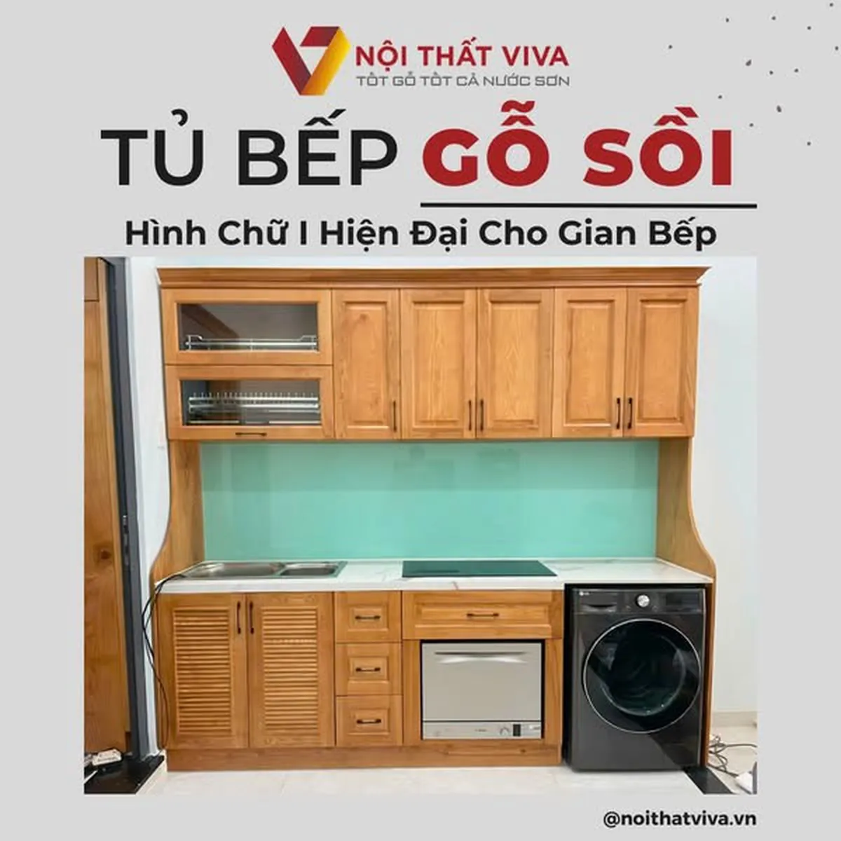 Báo giá tủ bếp gỗ sồi cao cấp, giá rẻ tại xưởng mộc TP.HCM 2025  Báo giá tủ bếp gỗ sồi cao cấp, giá rẻ tại xưởng mộc TP.HCM 2025