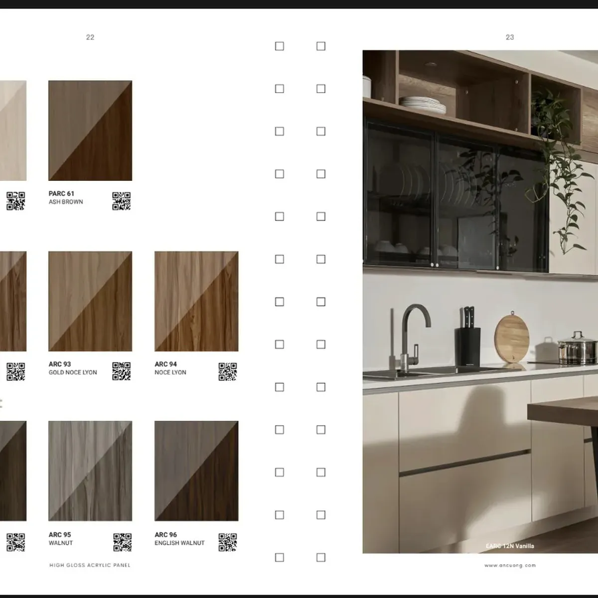 Báo giá tủ bếp MDF phủ Acrylic giá xưởng, kích thước chuẩn trọn gói Báo giá tủ bếp MDF phủ Acrylic giá xưởng, kích thước chuẩn trọn gói